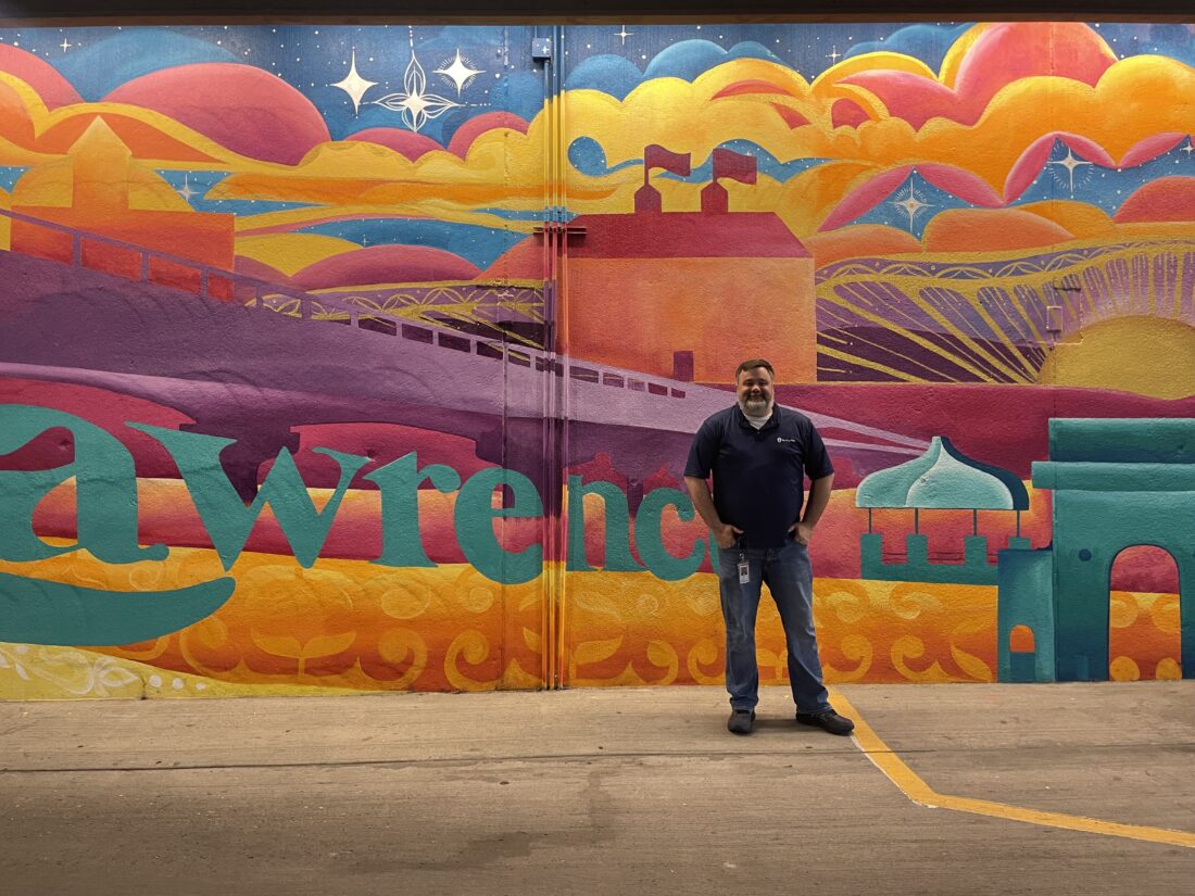 How Lawrence's parking garages are transforming from 'dark and intimidating' to places for art